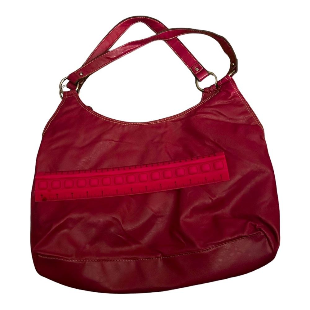 Large pinkish red Harve Benard bag in excellent condition. - Picture 4 of 5